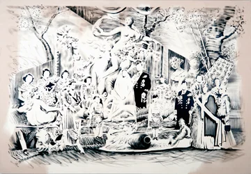 Venus Bringing Arms, 2018 (olej na płótnie)