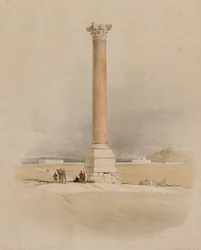 Filar Pompejusza, Aleksandria