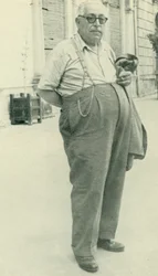 Don Calogero Vizzini (b / w zdjęcie)