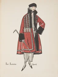 La Loutre, z kolekcji modnych talerzy