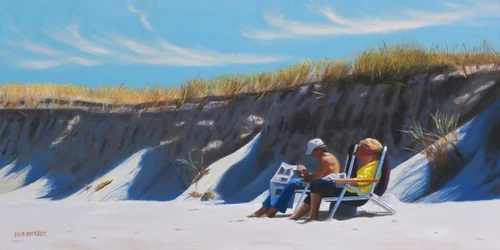 Dune Buddies, 2017 (olej na płótnie)