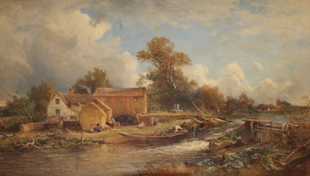 Kuźnia Młyna, Rzeka Tame, 1888