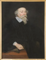 Jan Kazimierz Dwóch Mostów - Portret Jana Kazimierza (1589-1652), palatyna Zweibruecken-Kleeburg, autorstwa Becka, Davida (1621-1656). Olej na płótnie. Wymiary : 103x80 cm. Muzeum Narodowe w Sztokholmie