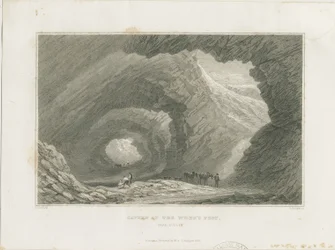 Dudley - Jaskinia w Gnieździe Strzyżym: staloryt, bd [ok. 1829]