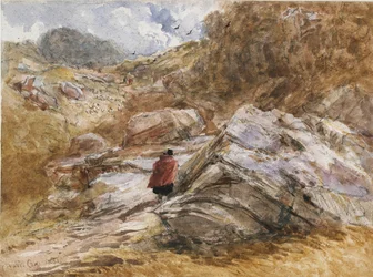 Przełęcz górska w Bettws-y-Coed, 1851
