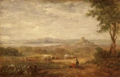 Widok w pobliżu Lancaster, c1810.