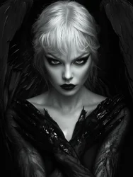 Portret mrocznego anioła