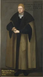 Zygmunt I Starszy, Król Polski i Wielki Książę Litewski - Portret Zygmunta I Polskiego (1467-1548), autorstwa Frumerie, Dawid (1641-1677). olej na płótnie