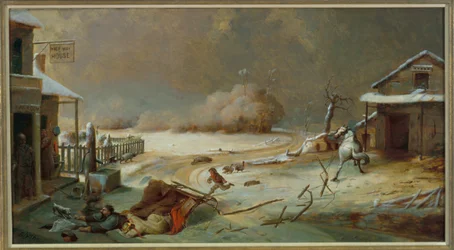 Dom w połowie drogi, 1864