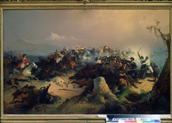 Atak Czerkiesów kawalerii rosyjskiej 24 maja 1846 r. (Atak Czerkiesów na kawalerię rosyjską 24 maja 1846 r.