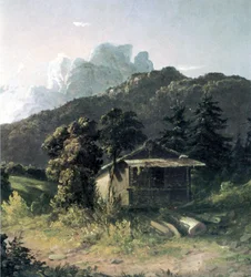Dom w Adirondacks, 1851