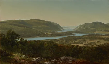 Widok z Garrison, West Point, Nowy Jork