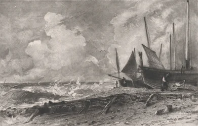 Plaża morska, 1830.