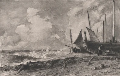 Plaża morska, 1830.