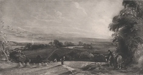 Jesienny zachód słońca, 1830.