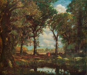 Basen leśny, ok. 1905 r.