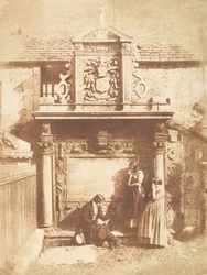 Edynburg. Cmentarz Szarych Braci, 1843-47. Twórcy: David Octavius Hill, Robert Adamson, Hill & Adamson.