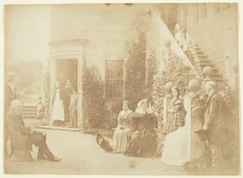 Lord Cockburn w Bonaly, 1846-47. Twórcy: David Octavius Hill, Robert Adamson, Hill & Adamson.