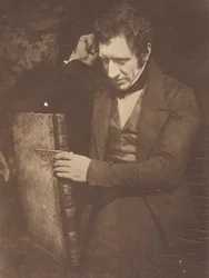 Portret Jamesa Nasmytha, ok. 1930 r. 1844, wydrukowano 18901900. Twórcy: David Octavius Hill, Robert Adamson, Hill & Adamson.