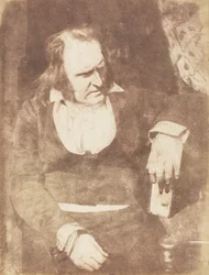 prof. John Wilson, 1843-47. Twórcy: David Octavius Hill, Robert Adamson, Hill & Adamson.