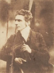 Ks. Charles John Brown, 1843-47. Twórcy: David Octavius Hill, Robert Adamson, Hill & Adamson.