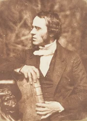 Wielebny dr Andrew Sutherland, 1843-47. Twórcy: David Octavius Hill, Robert Adamson, Hill & Adamson.