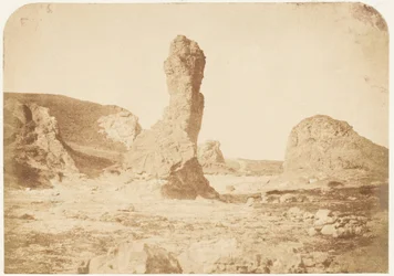 Św. Skała wrzeciona, 1843-47. Twórcy: David Octavius Hill, Robert Adamson, Hill & Adamson.