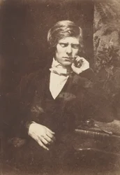 James Archer, 1843-1847. Twórcy: David Octavius Hill, Robert Adamson.