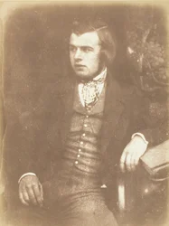 Pan Brodie, RSA, 25 sierpnia 1845, rzeźbiarz, mieszkał przy Cornwell St., 1845.