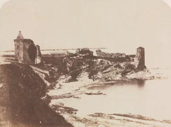 Zamek St. Andrews, od południowego wschodu, 1846.