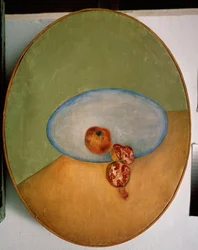 Martwa natura z granatami. Obraz Davida Pietrowicza Sterenberga (1881-1948), olej na płótnie