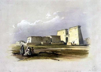 Dakke, z „Egiptu i Nubii”, tom 1 (lito)