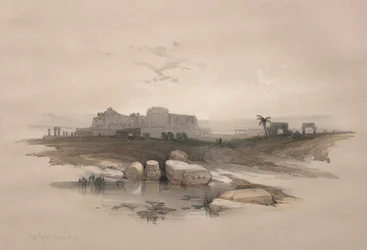 Eleutheropolis lub współczesny Beit-Jibrin, 1839.