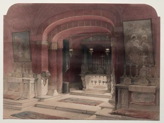 Sanktuarium Zwiastowania, Nazaret, 1839.