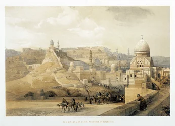 Cytadela w Kairze, Pałac Mehemeta Alego w „Ziemi Świętej”, Londyn 1849.