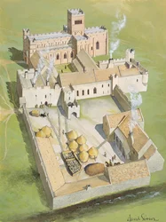 Klasztor Lindisfarne, Święta Wyspa, Northumberland