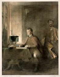 „Wellington pisze swoje depesze”, c1836