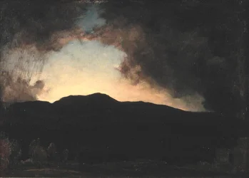 Poświata, Menteith (olej na płótnie)