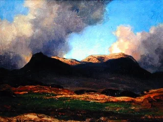 Ben Dearg (olej na płótnie)