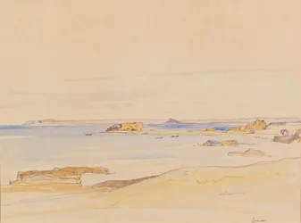 Zatoka Lunan (akwarela)