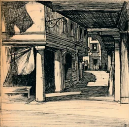 Ulica Wenecka, 1900