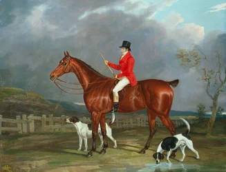 Łowca i psy, 1824