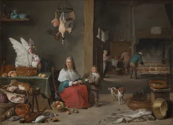 Wnętrze kuchni, 1644