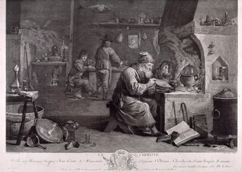 Laboratorium alchemika (grafika)