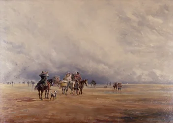 Lancaster Sands, zatoka Morecambe (Skarby) 1842