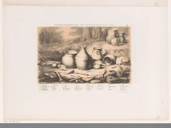 Prehistoryczne artefakty Kamienne antyki z czasów prehistorycznych (tytuł na obiekcie)