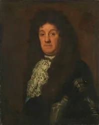 Portret Cornelisa Trompa (1629-91), wiceadmirała Holandii i Fryzji Zachodniej