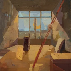 Musée des Aigles Modernes 14, 2023 (olej na płótnie)