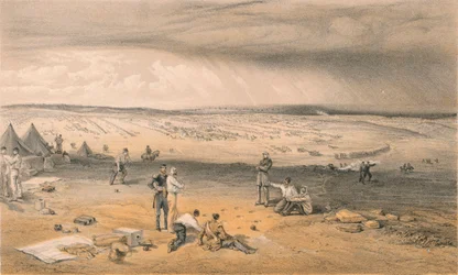 Obóz 3 Dywizji, 9 lipca 1855.