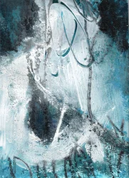 Misty Blue – abstrakcja